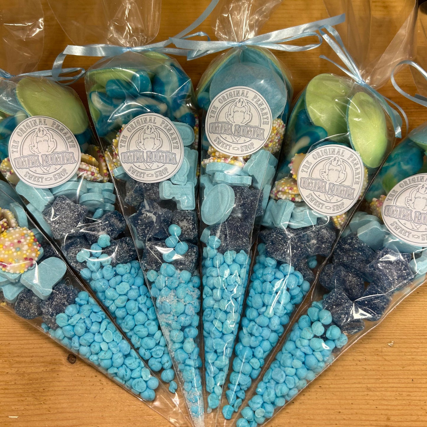 Blue Sweet Cone / Party Bag