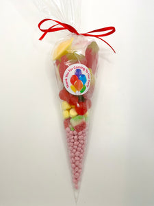 Fruit themed party bag / sweet cone