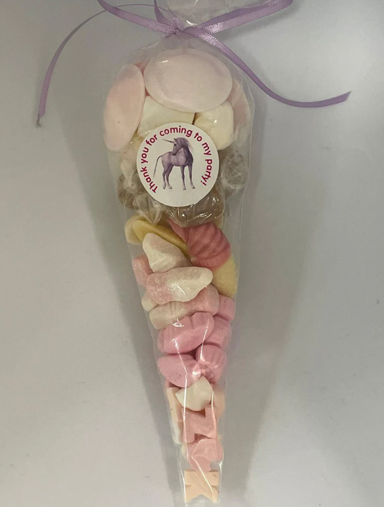 Unicorn Sweet Cone / Party Bag