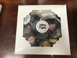 Gift Box with Retro Sweets From the 1940s