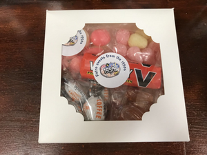 Gift Box with Retro Sweets From the 1940s