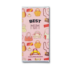 Best Mum milk chocolate bar (welsh)
