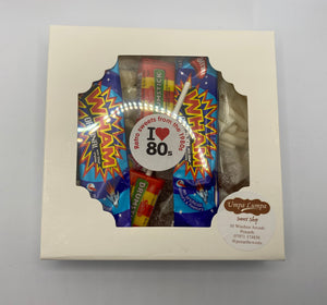 Retro Gift Box with Sweets From the 1980s